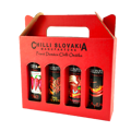 Chilli omáčky Darčekové Balenie Červené 4x 100 ml