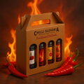 Chilli omáčky Darčekové Balenie Hnedé 4x 100 ml