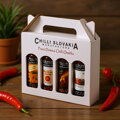Chilli omáčky Darčekové Balenie Biele 4x100 ml