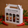 Chilli omáčky Darčekové Balenie Biele 4x100 ml