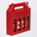 Chilli omáčky Darčekové Balenie Červené 4x 100 ml