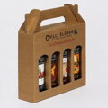 Chilli omáčky Darčekové Balenie Hnedé 4x 100 ml