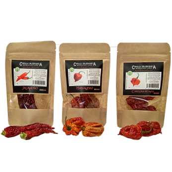 Chilli papričky sušené celé 3-dielny výhodný set 3x10g