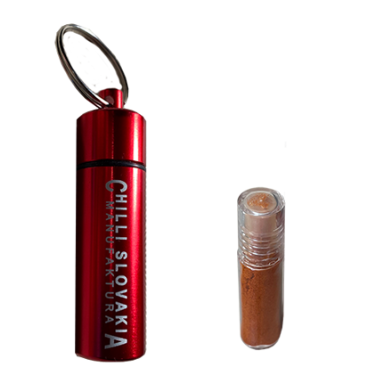 Kľúčenka CM červená + Carolina reaper (ULTRA HOT) 