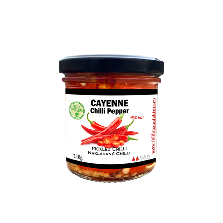 Nakladané Cayenne, krájané 110g
