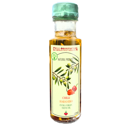 Extra Virgin panenský Olivový olej s chilli | HABANERO | 100ml