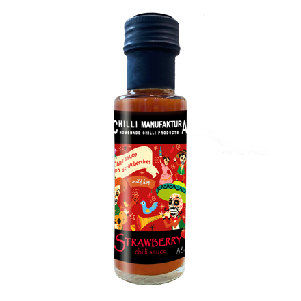 STRAWBERRY chilli omáčka s jahodami 100ml