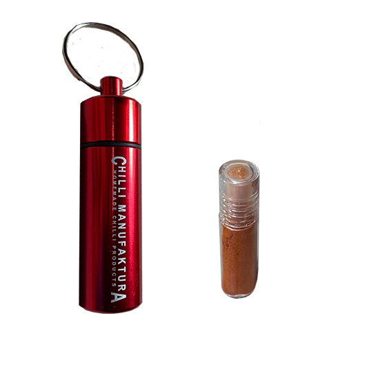 Kľúčenka CM červená + Cayenne (MEDIUM HOT)