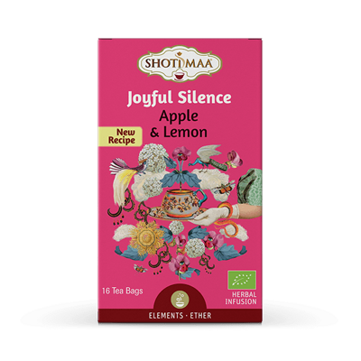 Joyful Silence - Radostné ticho (éter) - Jablko a citrón čajová zmes  16x2g