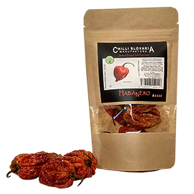 Papričky sušené celé Habanero 5g