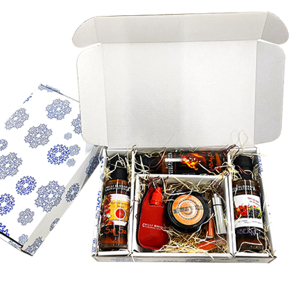 DELUXE CHILLI KEY  6-dielny MEDIUM Hot darčekový box