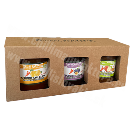 Darčekový box CLASSIC 3x Chilli Jam 