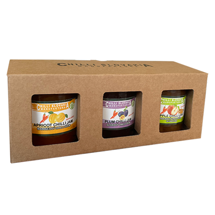 Darčekové balenie  3x Chilli Jam