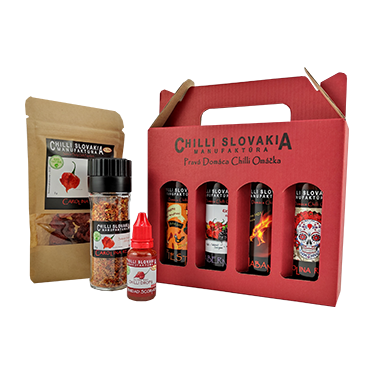 EXTRA HOT výhodný chilli set 7-dílný 