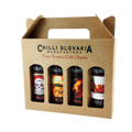 Chilli omáčky Darčekové Balenie Hnedé 4x 100 ml