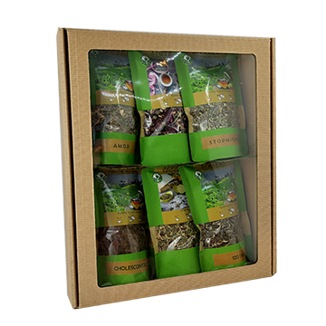 Darčekové balenie bylinných čajov 6x50g